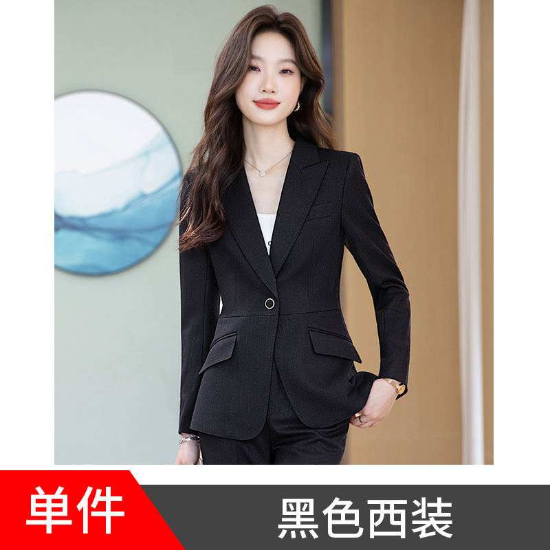 single black suit
