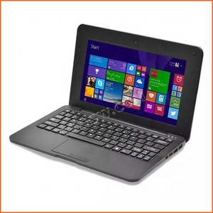 新しい学生のラップトップミニ10インチミニネットブックpcAndroidオフィスワードエクセルwifiすべての言語サポートクアッドコアRJ45ポート - Product Image 1