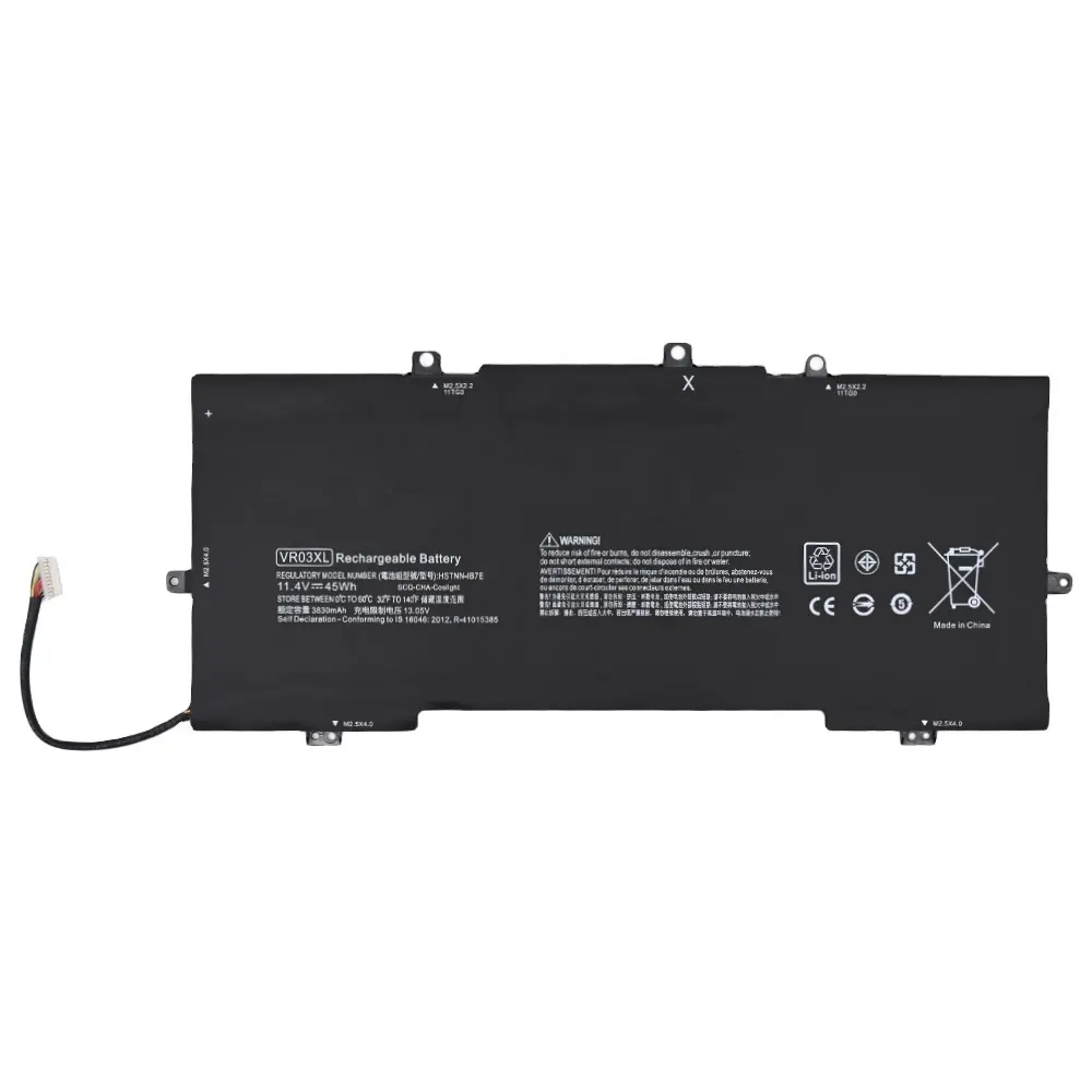 Batteria sostitutiva per Laptop 11.4v 45wh VR03XL per Hp Envy muslimenvy 13-d000 13-d100 Hstnn-ib7e 816497-1c1