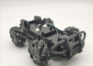 Omni-Wheel Mecanum DIY Scientific Maker Robot de chasis de coche inteligente, Marco para evitar obstáculos todo terreno 4WD - Product Image 5