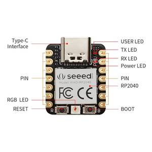 Seeed Studio Xiao RP2040 scheda di sviluppo supporta per Arduino MicroPython CircuitPython lampone Pi ecosistema