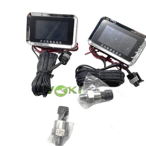 Escavatore parte universale 3 funzioni camion auto indicatore di temperatura acqua pressione olio misuratori di tensione metro motore ora metro - Product Image 1