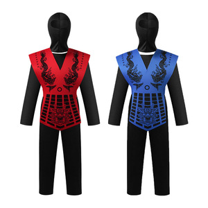 Có kinh nghiệm nhà sản xuất cung cấp trẻ em Ninja Rùa trang phục nhãn hiệu riêng màu đỏ đen trẻ em Ninja trang phục - Product Image 1