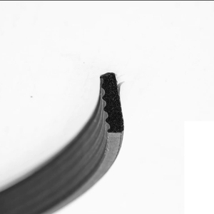 支持された粘着テープが付いているリブ付き様式EPDMのスポンジのゴム - Product Image 1