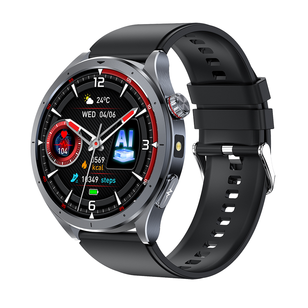 Bracelet en silicone noir