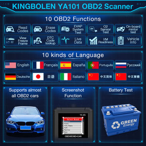 2025 Ver. EDIAG OBD2 Scanner YA101 Auto Code Reader Bi-directional Control OBD2 Diagnostic <strong>Scan</strong> Tool for All OBD2 Cars <strong>Engine</strong> - Product Image 4