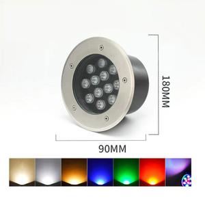 Chinese Factory Priced 2700-6500K CCT IP67 Solar Underground Lawn Light <strong>LED</strong> Lights