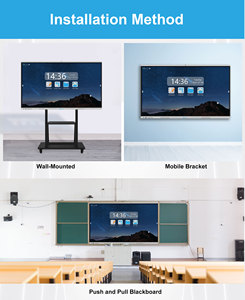 65&quot; Interactive Board <strong>LCD</strong> Multi-touch Panel Interactive Flat Panel <strong>Displays</strong> Monitor for Classroom Education Teacher Use - Product Image 3