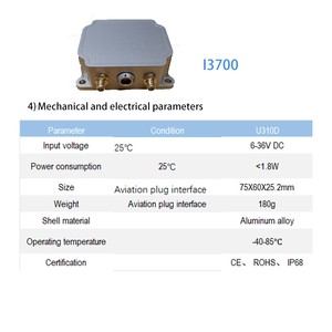 Sistema de navegación inercial integrado de tres ejes MEMS para sensor de navegación inteligente MEMS - Product Image 4