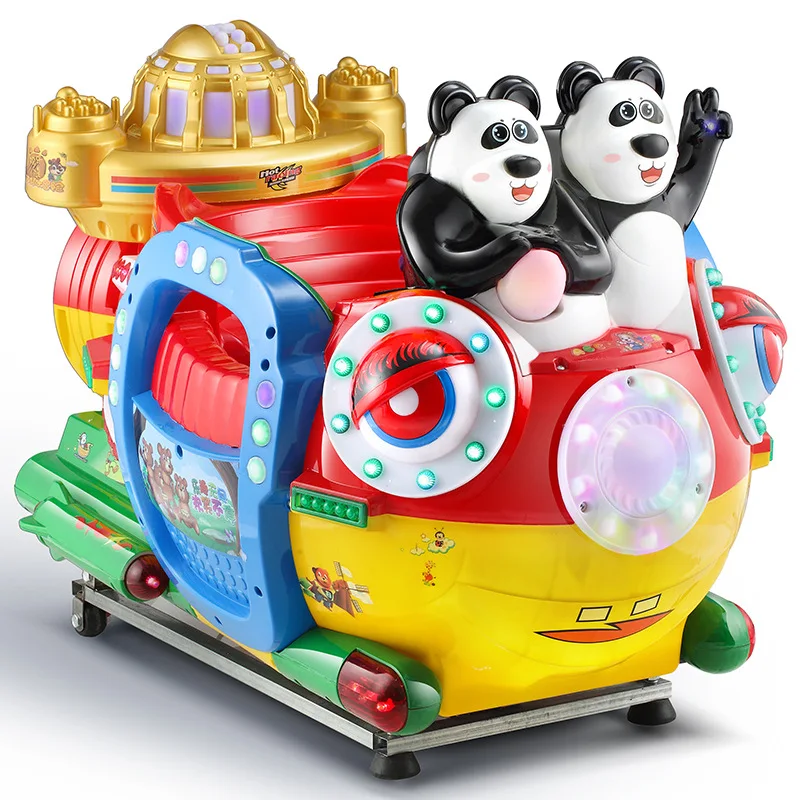 Pandas roux de plongée à l'écran ordinaire
