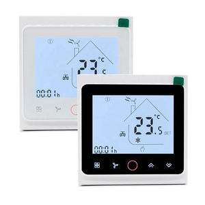 Hotowell FT03 блок катушки вентилятора Wifi 0-10V Modbus программируемый умный термостат - Product Image 1