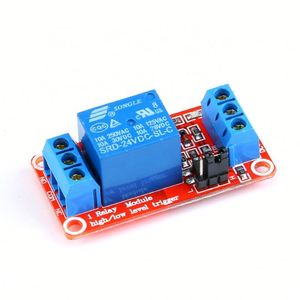 Arduino用24V1チャンネル高低レベルトリガーオプトカプラー24Vリレーモジュール - Product Image 2