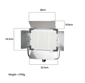 Üst Yongnuo YN 9000 Pro kamera fotoğraf LED Video işığı fotoğraf dolgu lambası YN9000 için yumuşak kutu ile stüdyo makyaj için Vlog/ins - Product Image 6