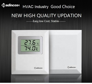 Sensor de temperatura y humedad de la habitación, pantalla LCD Digital tipo pared MTH300: 0.3% con salida opcional de 0-5v/0-10v/4-20 ma/rs485 - Product Image 2