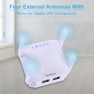 可连接多个设备高速低优势Wifi中继器，Wifi扩展器，无线增强器 - Product Image 2