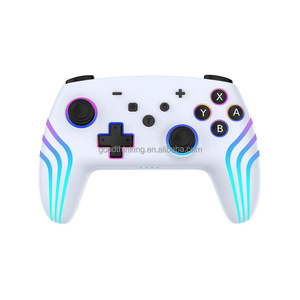 PC Android Gaming <strong>Control</strong> Vibration OEM LOGO LED Light RGB Wireless Joystick Controller for Switch - Product Image 3