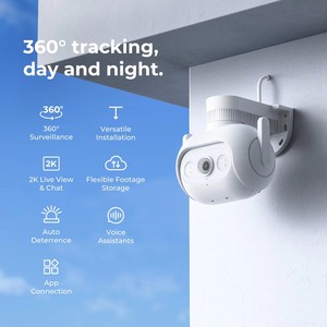 IMILAB EC5 2K映像スマートAI人間検出防犯カメラ双方向音声屋外4G監視カメラホームセキュリティ用 - Product Image 3
