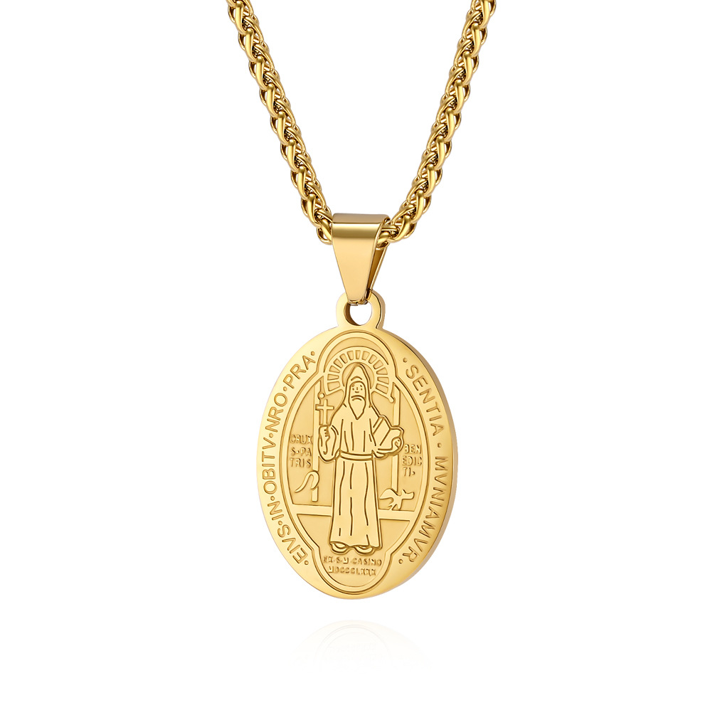 Pendentif unique Saint Benoît