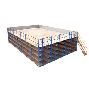 CE/ISO Großformat iges Paletten reifen regal Mehr schicht iges Mezzanine-Dachboden regals ystem - Product Image 1