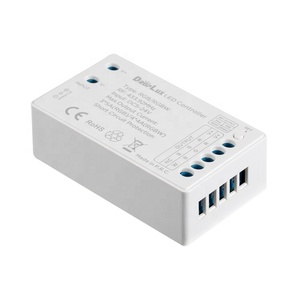 Контроллер для светодиодной ленты, 12-24 В, цветной, сменный, 2 в 1, RGB RGBW, 24 клавиши, RF RGB контроллер с радиочастотным пультом дистанционного управления