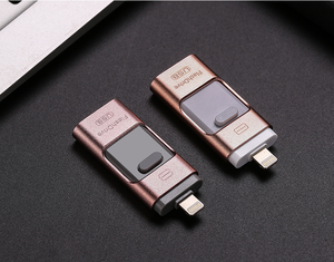 แฟลชไดรฟ์4-in-1ขนาด128GB สำหรับโทรศัพท์แอนดรอยด์แท็บเล็ตคอมพิวเตอร์จัดเก็บและแชร์ข้อมูลได้อย่างง่ายดายด้วยอินเตอร์เฟซ2.0 USB - Product Image 4