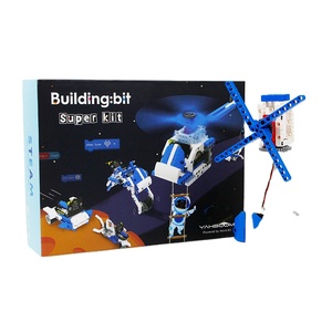 Yahboom Micro Bit 16 in 1 Building Block Super Kit für die Ausbildung von Montage herstellern mit grafischer und Python-Programmierung