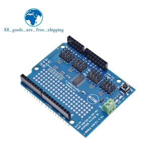 TZT Motor/Schritt/Servo/Roboter Schild für Arduino I2C v2 Kit mit PWM Treiber TOP