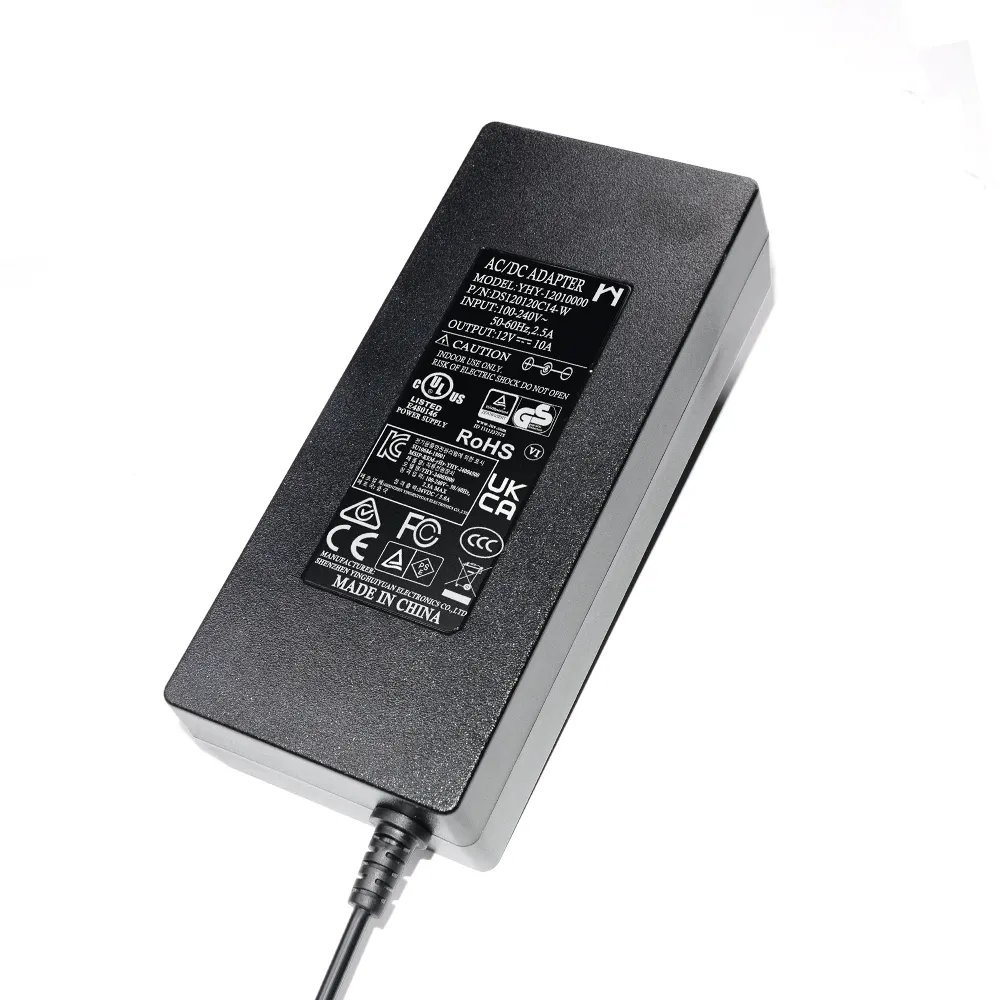 smps 220v 230v ac output dc 120w 12v adapter 10a ac-dc led cctv switching regulated power supply with 4 pin 10a led psu
