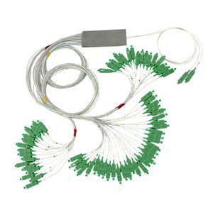 Divisor de fibra óptica Mini 1x4 PLC con conector Sc/APC Tubo de acero óptimo para redes 4G 3G IP TCP POE - Product Image 4