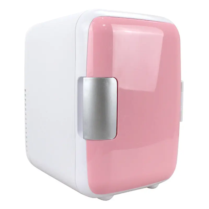 Refrigeradores de uso doméstico de doble uso 4L, Mini refrigeradores, congelador, refrigeración, nevera cosmética, refrigeradores de maquillaje