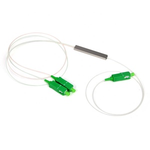 Factory Price MINI SC/<strong>APC</strong> 1:2 PLC Splitter Steel Tube 1 X 2 Fiber Optic Planar Lightwave <strong>Circuit</strong> High Fiber Optic Equipment - Product Image 1
