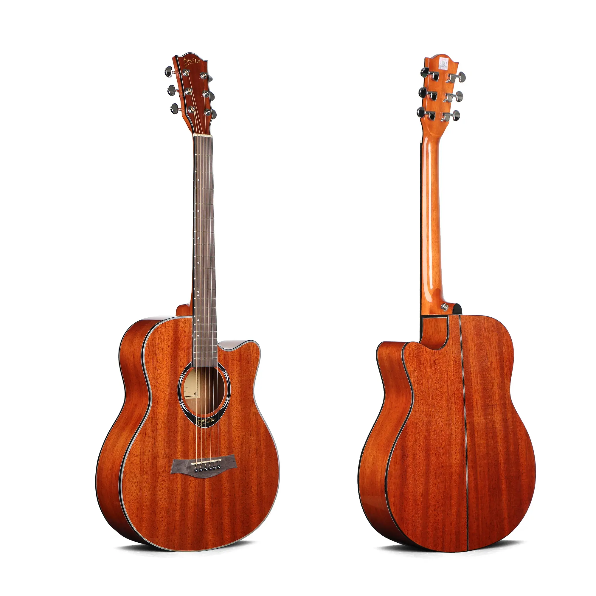 Принимаем Оптовые заказы oem 40 "в разрезе ручной работы ra изобретатель Музыкальные инструменты из красного дерева 40 дюймов Акустическая гитара