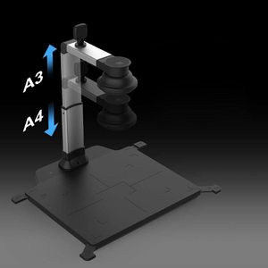 Présentateur visuel de microscope de caméra de microscope numérique USB à mise au point automatique portable avec scanner de documents en stock - Product Image 4
