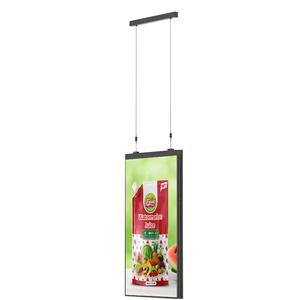 55 дюймов ЖК-дисплей Digital Signage Android все в одном висит двухсторонний оконный дисплей - Product Image 1