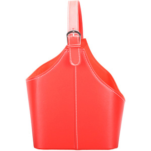 Giáng Sinh Rỗng Giỏ Quà Tặng Trang Trí Giỏ Trái Cây PU Giỏ Da Cho Lưu Trữ Với Xử Lý Da Quà Tặng Hamper - Product Image 4