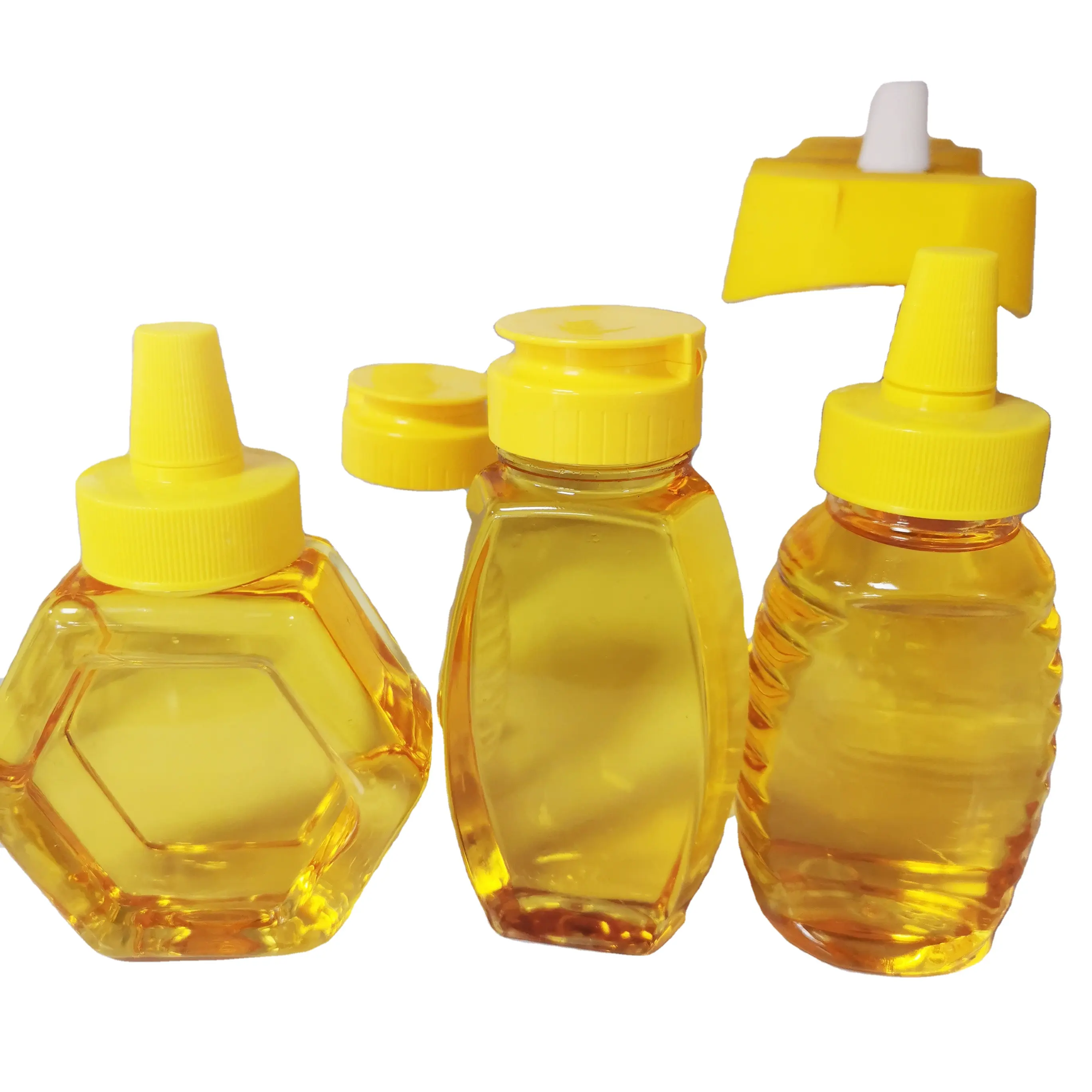 Botella de plástico con tapa abatible para salsa, exprimidor de miel para salsa, salsa, 100g, 250g, 1000g, 500g750g