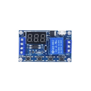 6-30V Relaismodul Schalter Trigger Zeitraffer-Zyklus-Timer einstellbar Trigger OFF / ON Schalter Zeitzyklus für Arduino