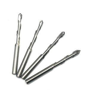 2025 kılavuz noktası alçıpan Cut Out Zip Bit 5/32 3/16 1/4 HSS yönlendirici Bit Spiral testere kesme araçları için - Product Image 2