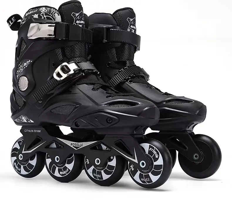 CHAQUE Patins à roulettes en gros Patins à roues alignées professionnel Slalom Freestyle Inline Speed Roselle Chaussures de patinage à roulettes pour adultes