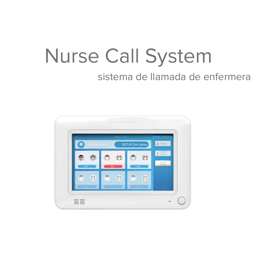 Sistem Peringatan Panggilan Perawat Rumah Sakit Nirkabel Berkabel Multi Bahasa