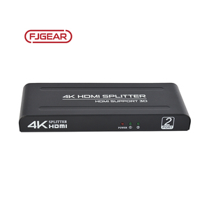 Divisor HDMI de 4 puertos Fjgear, 4 entradas, 2 salidas, 4K * 2K, 30 metros, 4 pantallas enchufables al mismo tiempo - Product Image 4