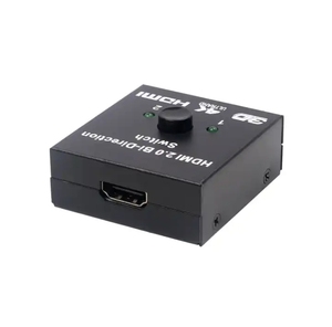 <strong>Hdmi</strong> 2x1 or 1x2 Aluminum Shell Splitter <strong>Switch</strong> <strong>HDMI</strong> <strong>2</strong>.0 Bi-Direction <strong>HDMI</strong> Switcher Customized Logo OEM - Product Image 4