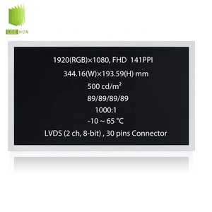 AUO เทอร์มินัลสำหรับตรวจการณ์วีดีโอ, จอภาพ LCD ขนาด15.6นิ้ว30พินหน้าจอแอลซีดี G156HAN02.3โมดูล LCD 15.6นิ้ว - Product Image 2