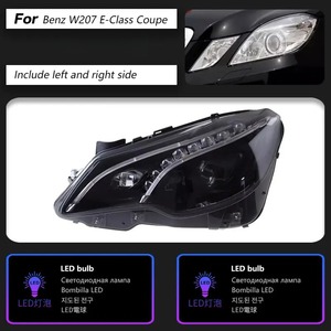 BENZ <span class=keywords><strong>W207</strong></span> A207 C207 e-class Coupe için <span class=keywords><strong>LED</strong></span> far 2009-2017 DRL dönüş sinyali yüksek ışın melek göz far projektör Lens ışıkları