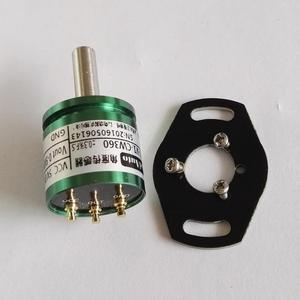 Sensor de ángulo Hall giratorio 5V/3V3 fuente de alimentación 0-360 grados P3022 SPI salida micro codificador