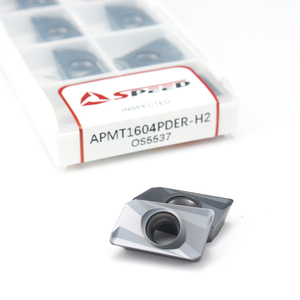 CNC旋盤工具カーバイド旋盤フライスインサートAPMT1135 APMT1604インセルトデカーブロカーバイドフライスインサート鋼用 - Product Image 1