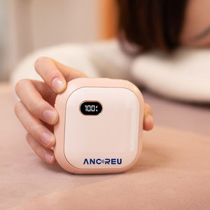 ที่อุ่นมือขนาดเล็กแบบชาร์จไฟได้น่ารักพร้อมแบตเตอรี่5000mAh USB Type-C เครื่องทำความร้อนขนาดเล็กน้ำหนักเบาพกพาได้พร้อมพาวเวอร์แบงค์ - Product Image 3