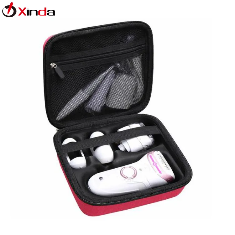 Custom Women Travel Portable Premium Hard EVA Hair Removal Storage Case