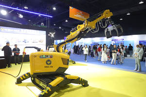 Robot électrique télécommandé de démolition électrique pour les travaux de <span class=keywords><strong>construction</strong></span> - Product Image 3