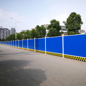 Dayanıklı hafif Colorbond çelik Panel PVC bariyer Hoarding kare Site yol çiftlik için kaynaklı geçici inşaat çiti - Product Image 1